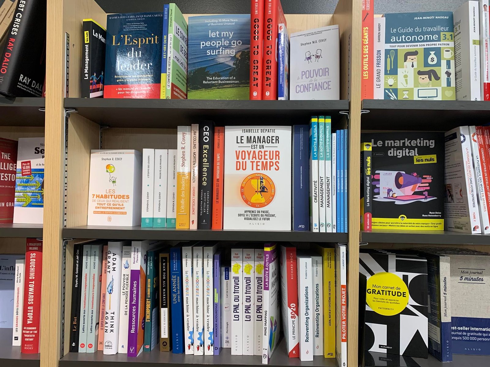 livre manager est un voyageur du temps